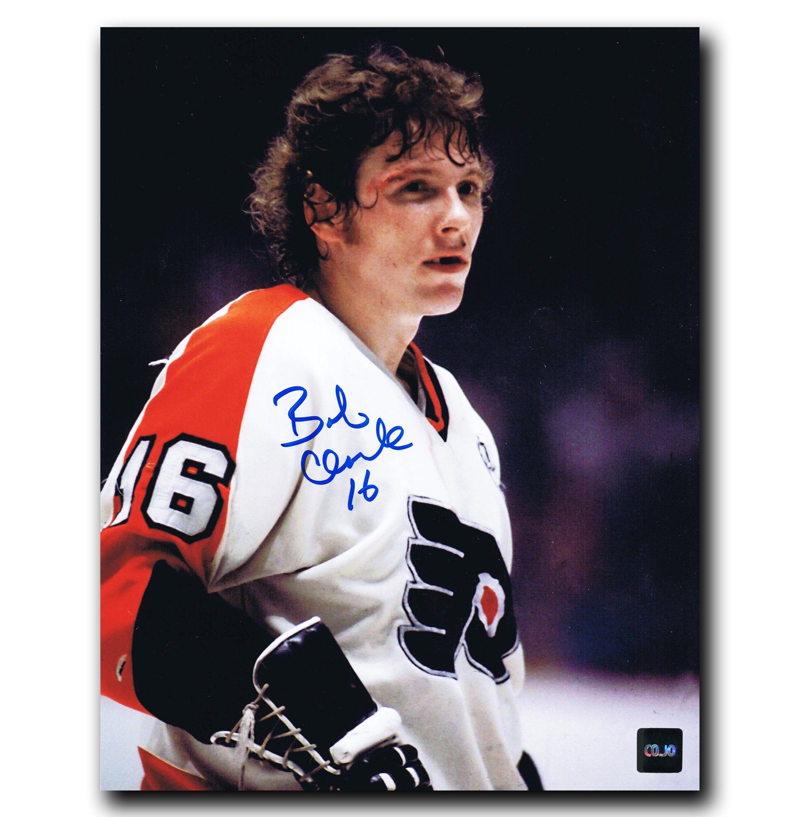 Mike Bossy Autographed 50/50 8x10 Photograph 