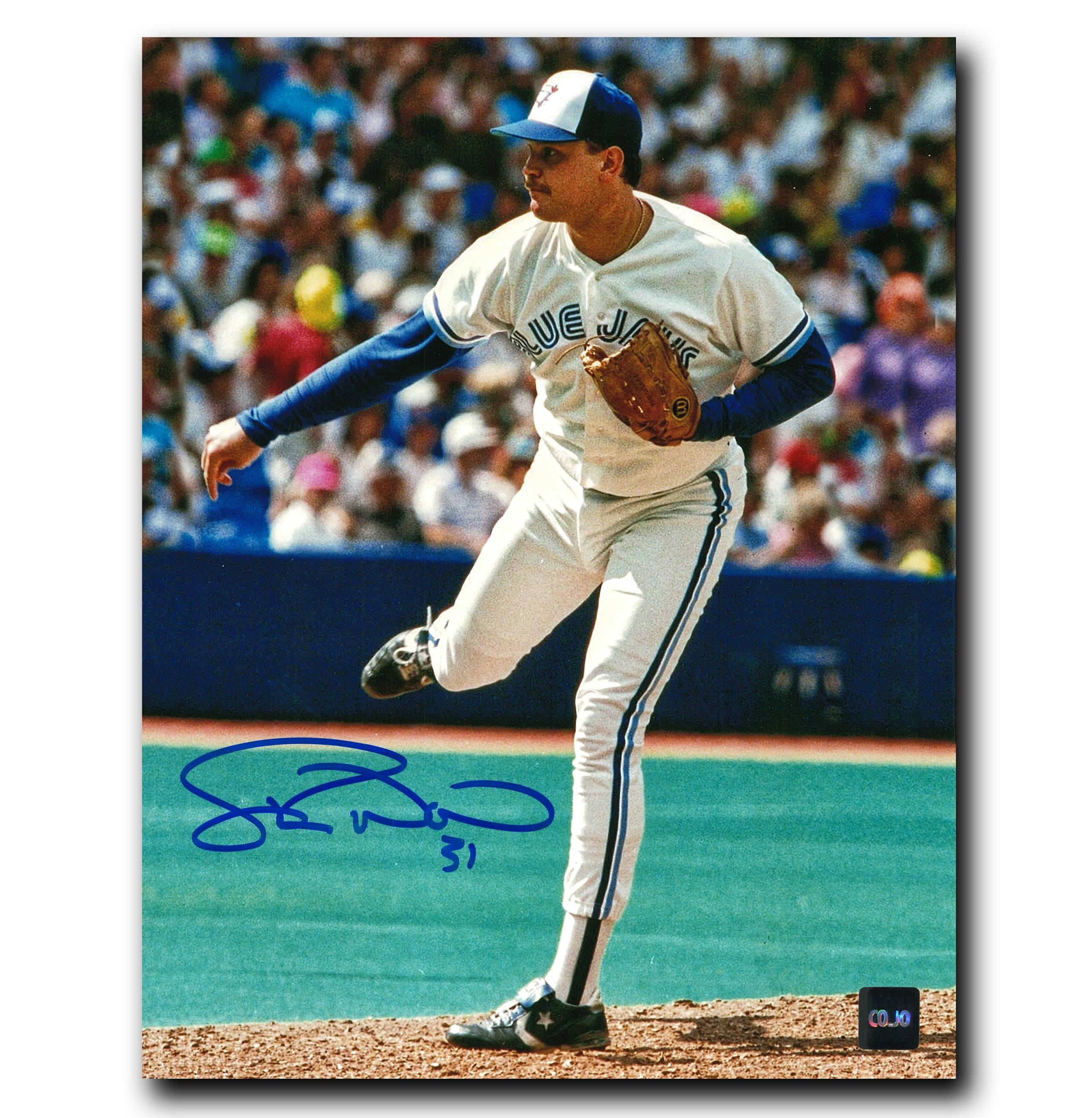 Signed Pat Borders Picture - 8x10