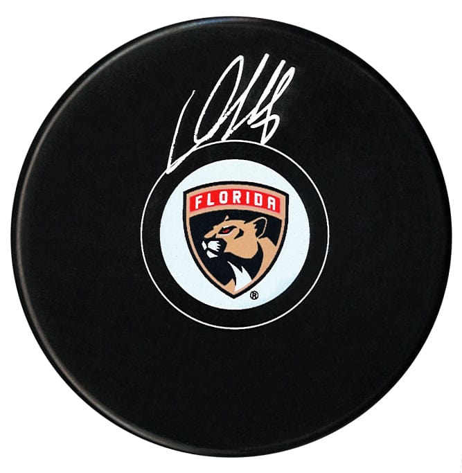 Aleksander Barkov Autographed Florida Panthers Puck CoJo Sport Collectables Inc.