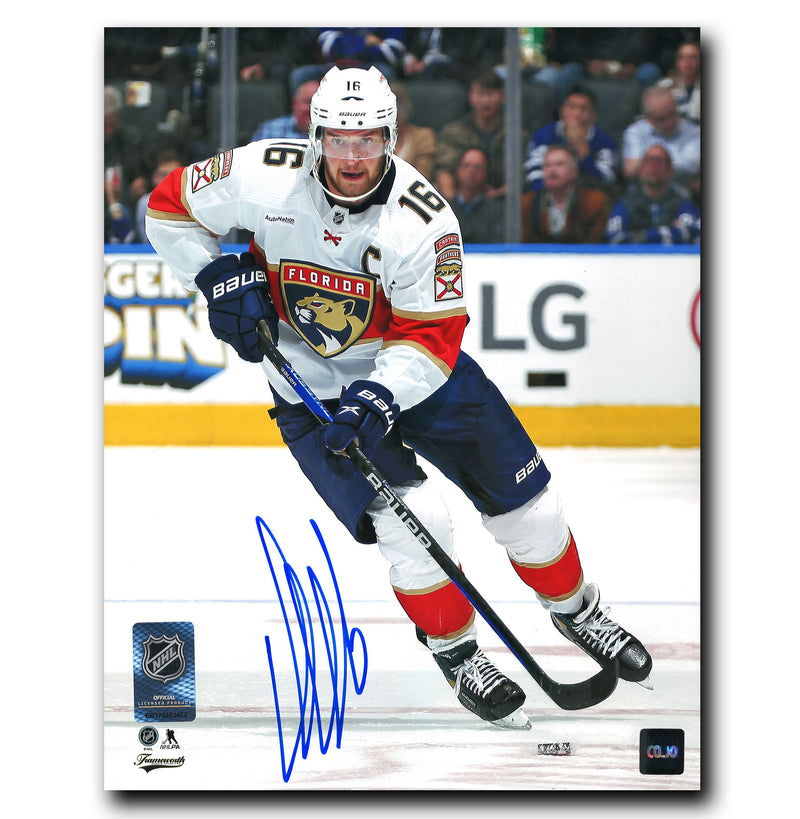 Aleksander Barkov Florida Panthers Autographed Away 8x10 Photo