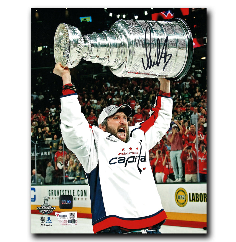 Alex Ovechkin Washington Capitals Autographed Stanley Cup 8x10 Photo CoJo Sport Collectables Inc.