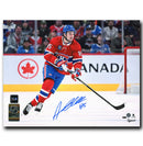 Alexandre Texier Montreal Canadiens Autographed Skating 8x10 Photo CoJo Sport Collectables Inc.
