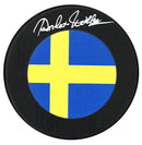 Anders Hedberg Autographed Team Sweden Puck CoJo Sport Collectables Inc.
