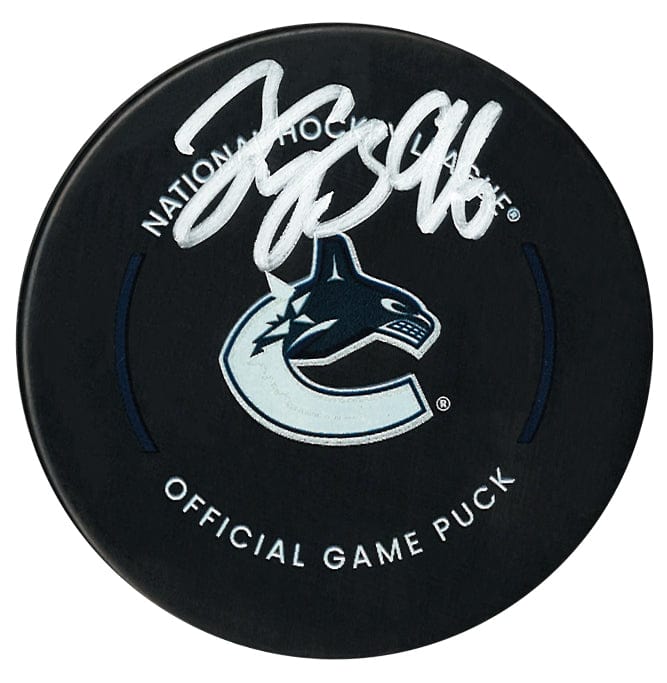 Andrei Kuzmenko Autographed Vancouver Canucks Official Puck CoJo Sport Collectables Inc.