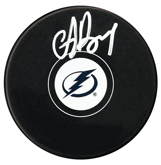 Andrei Vasilevskiy Autographed Tampa Bay Lightning Puck CoJo Sport Collectables Inc.
