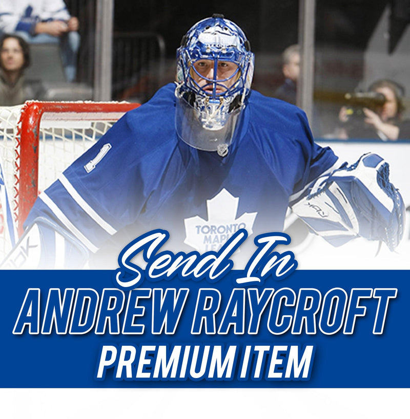 (Send-In) Andrew Raycroft Premium Item CoJo Sport Collectables Inc.