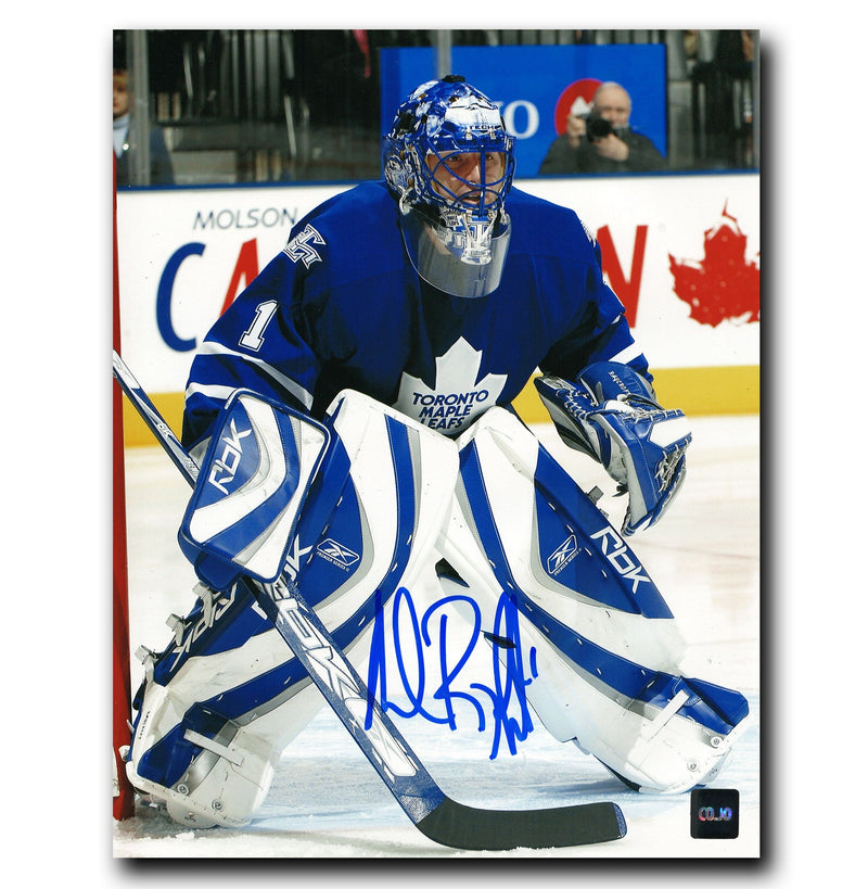 Andrew Raycroft Toronto Maple Leafs Autographed 8x10 Photo CoJo Sport Collectables Inc.