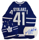 Anthony Stolarz Toronto Maple Leafs Autographed Fanatics Premium Jersey CoJo Sport Collectables Inc.