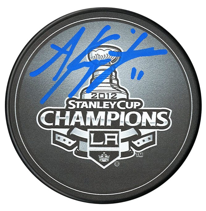 Anze Kopitar Autographed Los Angeles Kings 2012 Stanley Cup Champions Puck CoJo Sport Collectables Inc.