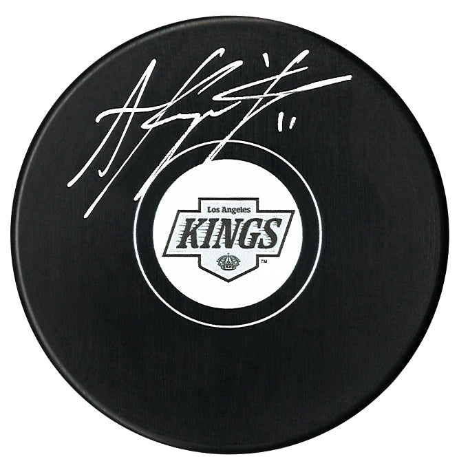 Anze Kopitar Autographed Los Angeles Kings Puck