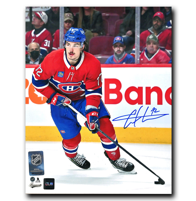 Arber Xhekaj Montreal Canadiens Autographed Action 8x10 Photo CoJo Sport Collectables Inc.