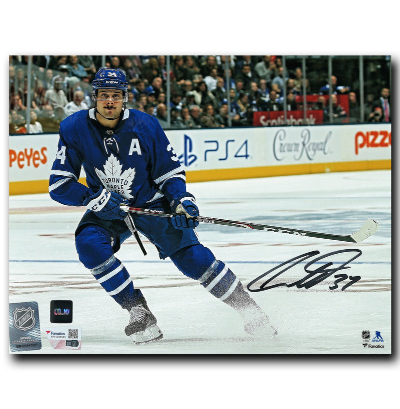 Auston Matthews Toronto Maple Leafs Autographed Skating 8x10 Photo CoJo Sport Collectables Inc.