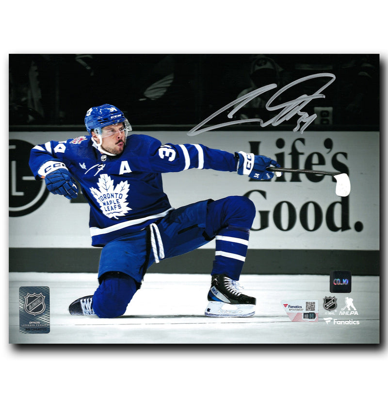 Auston Matthews Toronto Maple Leafs Autographed Celebration 8x10 Photo CoJo Sport Collectables Inc.