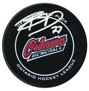 Ben Danford Autographed Oshawa Generals Official Puck (Number