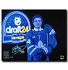 Ben Danford Toronto Maple Leafs Autographed Draft Neon 8x10 Photo CoJo Sport Collectables Inc.
