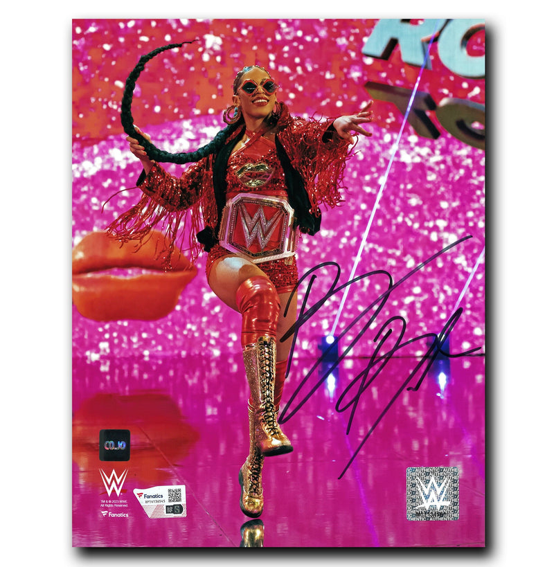 Bianca Belair WWE Autographed Entrance 8x10 Photo CoJo Sport Collectables Inc.