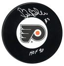 Bill Barber Autographed Philadelphia Flyers HOF Inscribed Puck - CoJo Sport Collectables Inc.