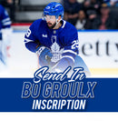 (Pre-Order/Send-In) Bo Groulx Inscription Ticket CoJo Sport Collectables Inc.