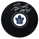Bo Groulx Autographed Toronto Maple Leafs Puck - CoJo Sport Collectables Inc.