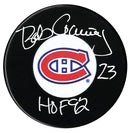 Bob Gainey Autographed Montreal Canadiens HOF Inscribed Puck CoJo Sport Collectables Inc.