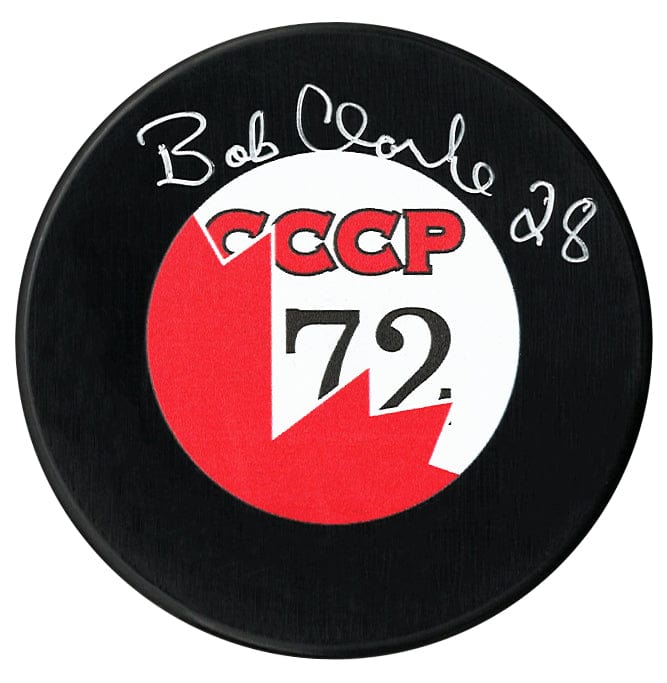 Bobby Clarke Autographed 1972 Summit Series Puck CoJo Sport Collectables Inc.