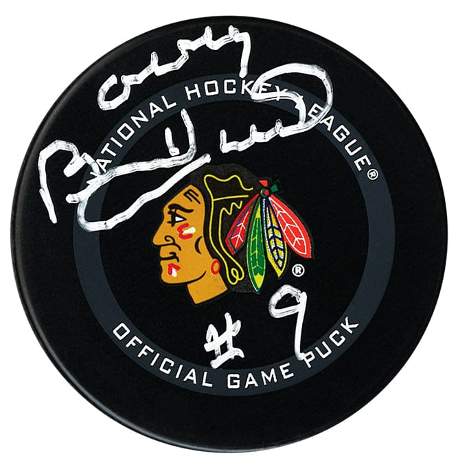 Bobby Hull Autographed Chicago Blackhawks Official Puck CoJo Sport Collectables Inc.