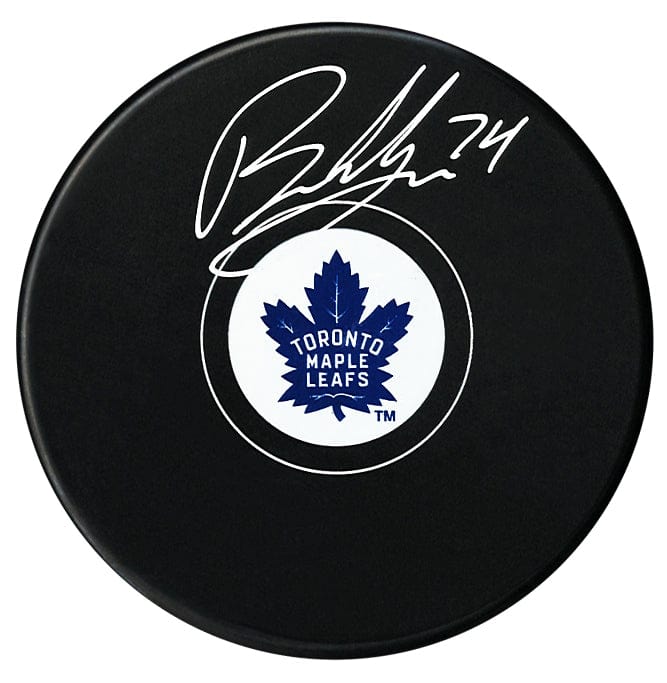 Bobby McMann Autographed Toronto Maple Leafs Puck CoJo Sport Collectables Inc.