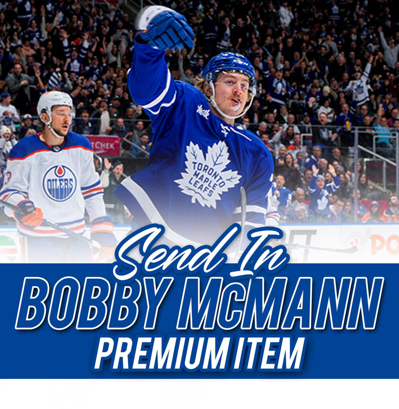 (Send-In) Bobby McMann Premium Item CoJo Sport Collectables Inc.