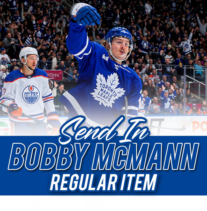 (Send-In) Bobby McMann Regular Item CoJo Sport Collectables Inc.