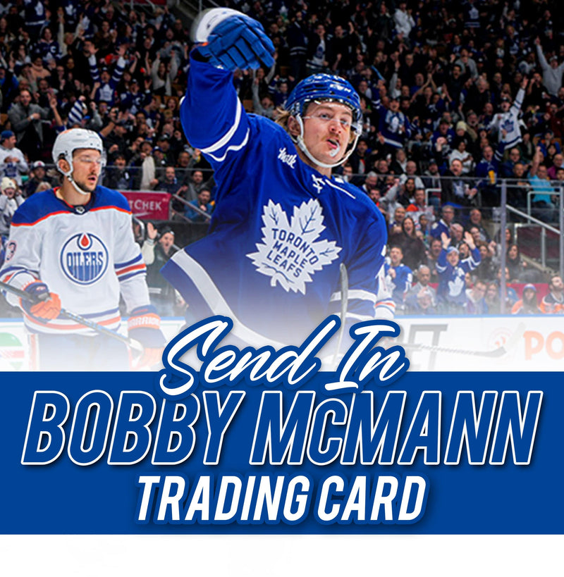 (Send-In) Bobby McMann Trading Card CoJo Sport Collectables Inc.