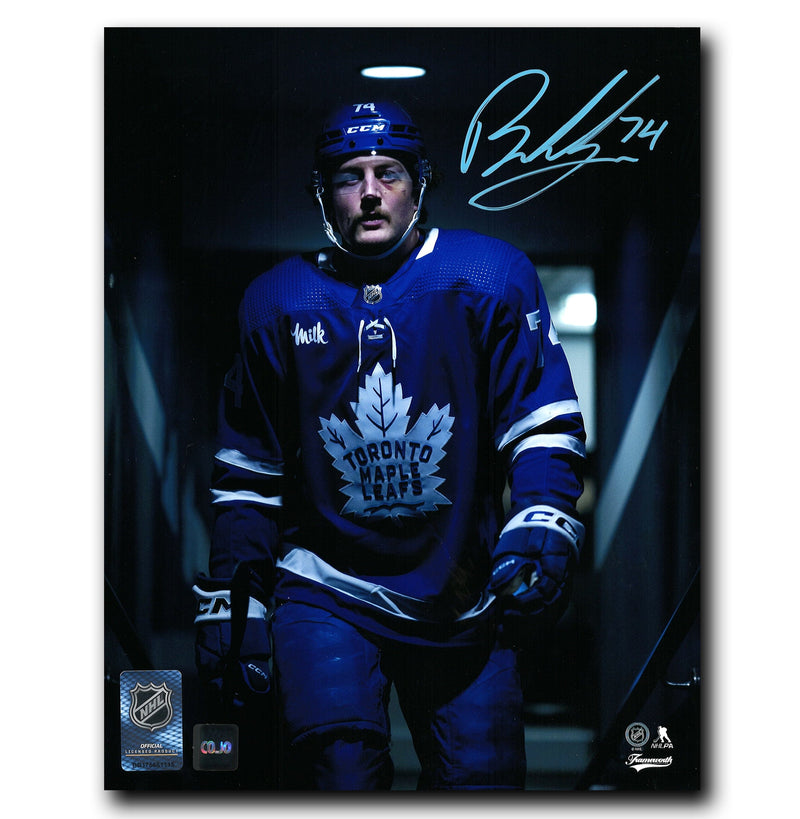 Bobby McMann Toronto Maple Leafs Autographed Tunnel 8x10 Photo CoJo Sport Collectables Inc.