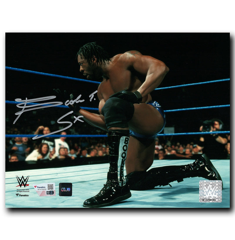 Booker T WWE Autographed Ring 8x10 Photo CoJo Sport Collectables Inc.