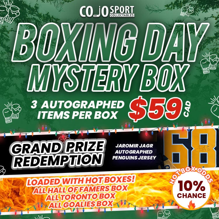 CoJo Boxing Day Box 2023 - Limited to 200 CoJo Sport Collectables