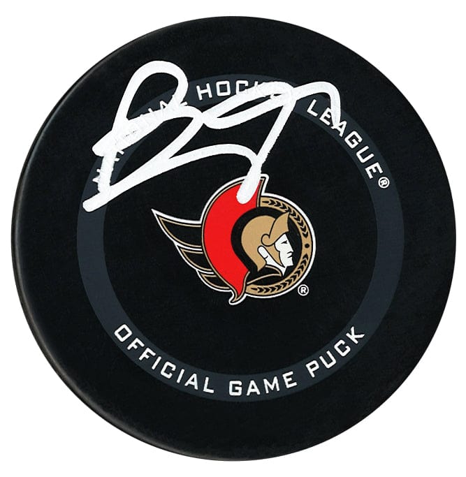 Brady Tkachuk Autographed Ottawa Senators Official Puck CoJo Sport Collectables Inc.