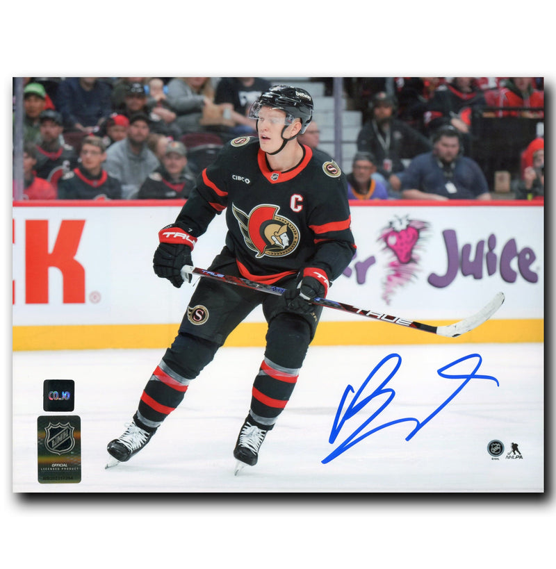 Brady Tkachuk Ottawa Senators Autographed Horizontal 8x10 Photo CoJo Sport Collectables Inc.
