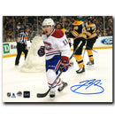 Brendan Gallagher Montreal Canadiens Autographed Goal Celebration Away 8x10 Photo CoJo Sport Collectables Inc.