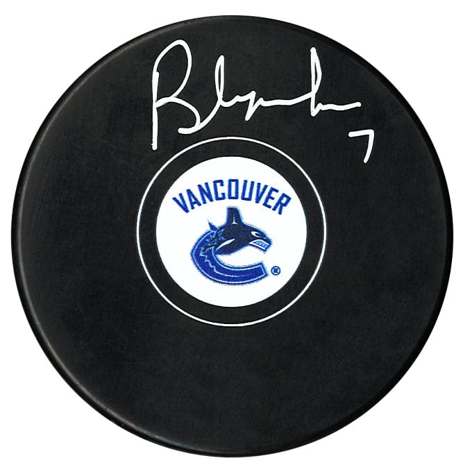 Brendan Morrison Autographed Vancouver Canucks Puck CoJo Sport Collectables Inc.