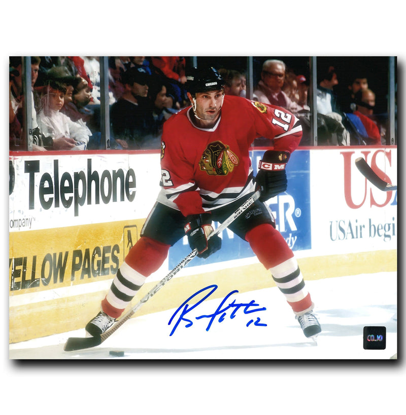 Brent Sutter Chicago Blackhawks Autographed 8x10 Photo CoJo Sport Collectables Inc.