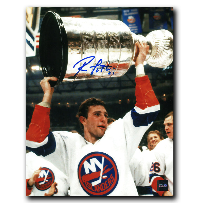 Brent Sutter New York Islanders Autographed Stanley Cup 8x10 Photo CoJo Sport Collectables Inc.