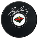 Brock Faber Autographed Minnesota Wild Puck CoJo Sport Collectables Inc.