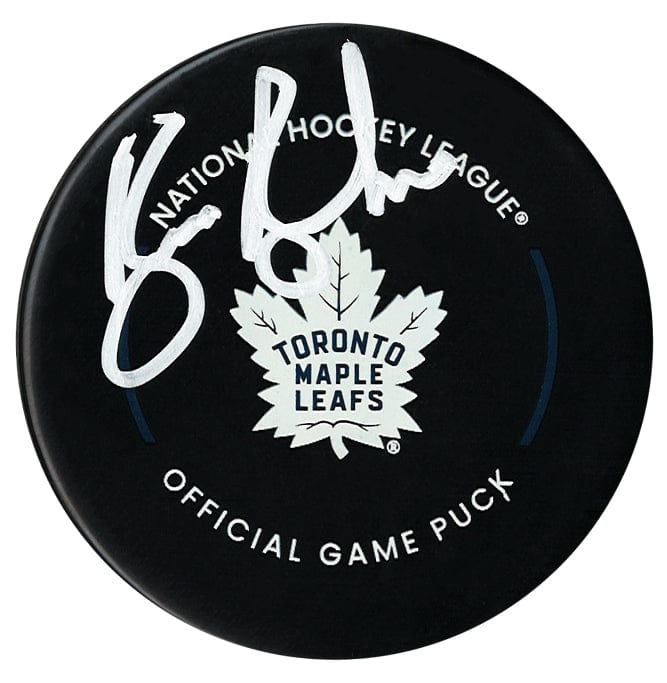 Bruce Boudreau Autographed Toronto Maple Leafs Official Puck CoJo Sport Collectables Inc.