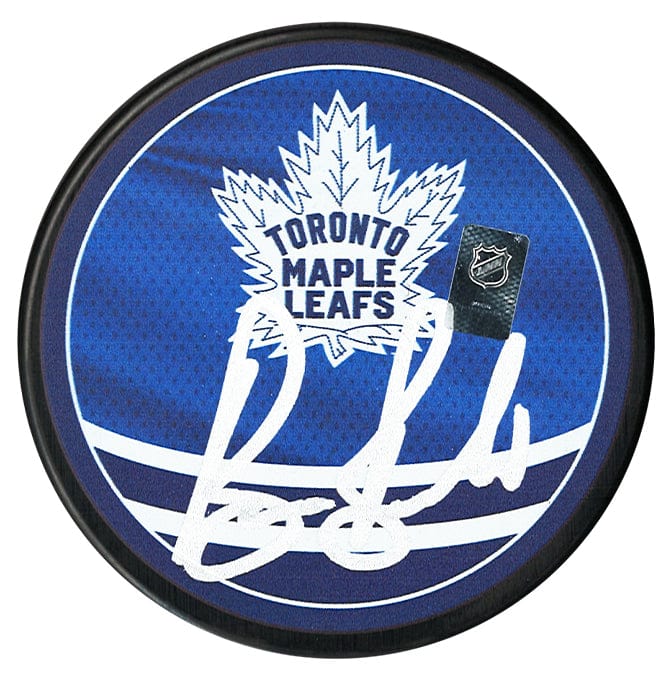 Bruce Boudreau Autographed Toronto Maple Leafs Reverse Retro 2.0 Puck CoJo Sport Collectables Inc.