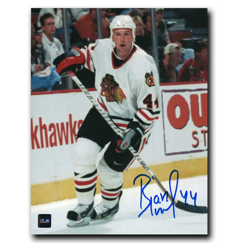 Bryan McCabe Chicago Blackhawks Autographed 8x10 Photo CoJo Sport Collectables Inc.