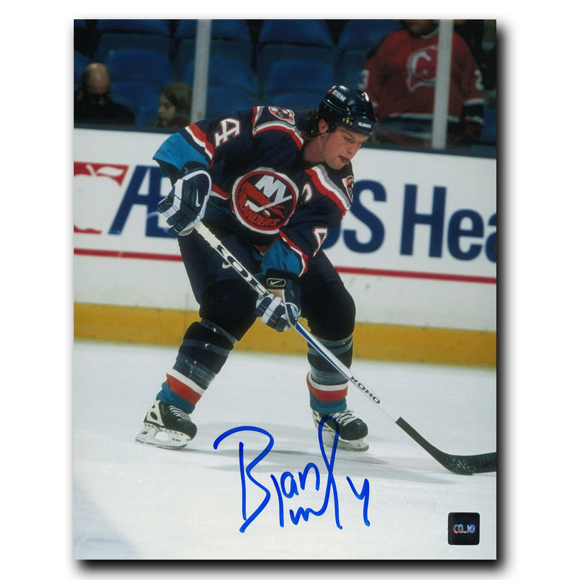 Bryan McCabe New York Islanders Autographed Action 8x10 Photo CoJo Sport Collectables Inc.