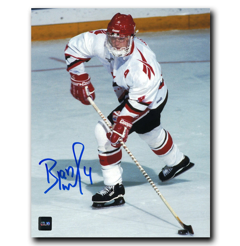 Bryan McCabe Team Canada Autographed 8x10 Photo (White) CoJo Sport Collectables Inc.