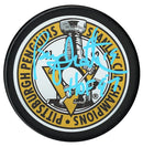 Bryan Trottier Autographed Pittsburgh Penguins Stanley Cup Champions HOF Inscribed Puck CoJo Sport Collectables Inc.
