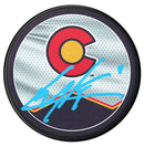 Cale Makar Autographed Colorado Avalanche Reverse Retro 2.0 Puck CoJo Sport Collectables Inc.