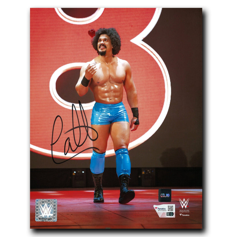 Carlito WWE Autographed Entrance 8x10 Photo CoJo Sport Collectables Inc.