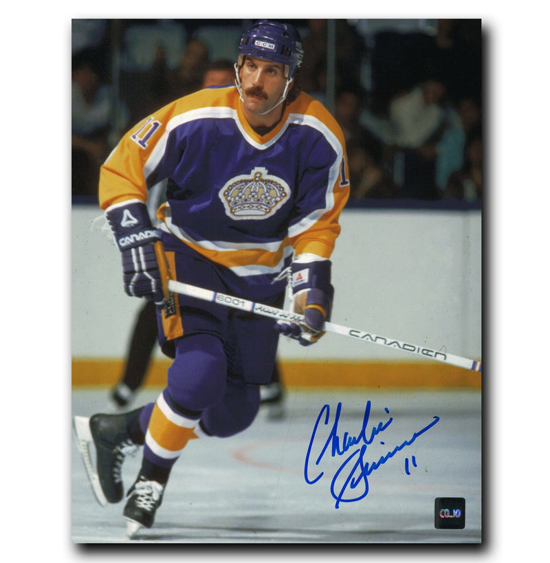 Charlie Simmer Los Angeles Kings Autographed 8x10 Photo CoJo Sport Collectables