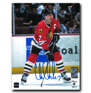 Chris Chelios Chicago Blackhawks Autographed Skating 8x10 Photo CoJo Sport Collectables Inc.